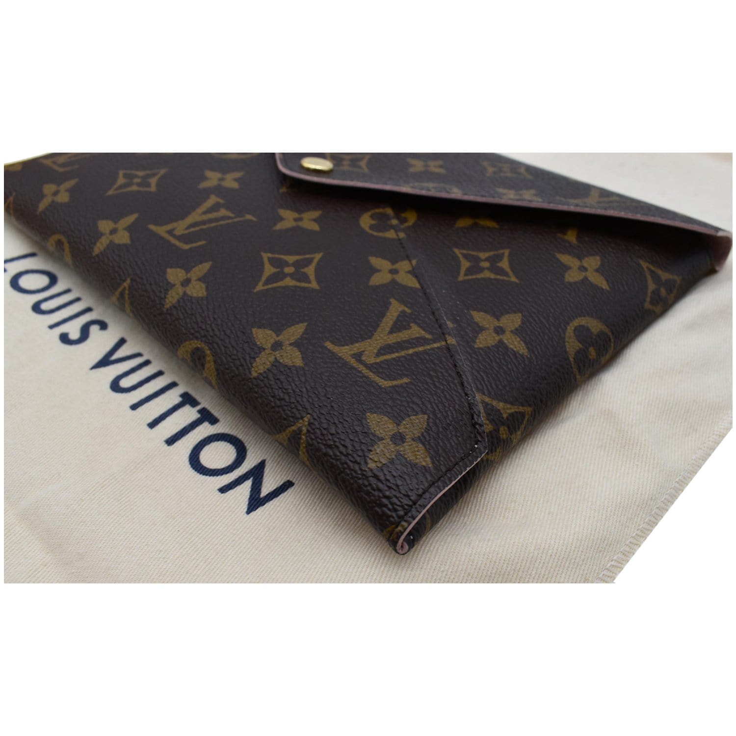 Louis Vuitton - Authenticated Kirigami Clutch Bag - Leather Brown for Women, Very Good Condition