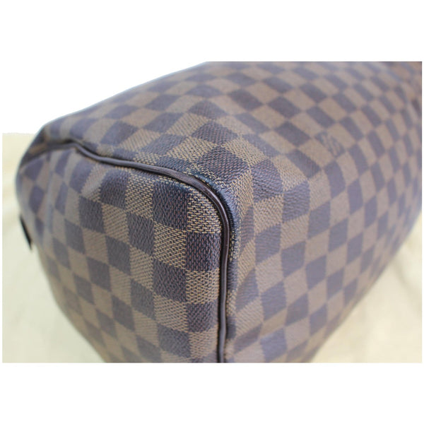 LOUIS VUITTON Speedy 35 Damier Ebene Satchel Bag Brown