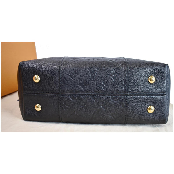 Louis Vuitton Melie Empreinte Leather Hobo Shoulder Bag - black bottom