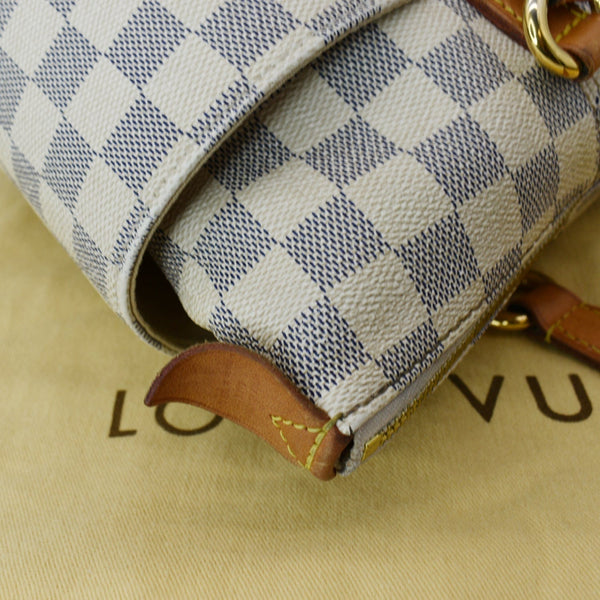 Louis Vuitton Totally PM Damier Azur Shoulder Bag White.