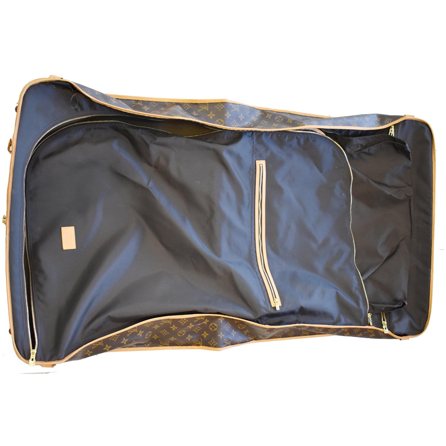 LOUIS VUITTON Monogram Canvas Garment Carrier Bag Brown