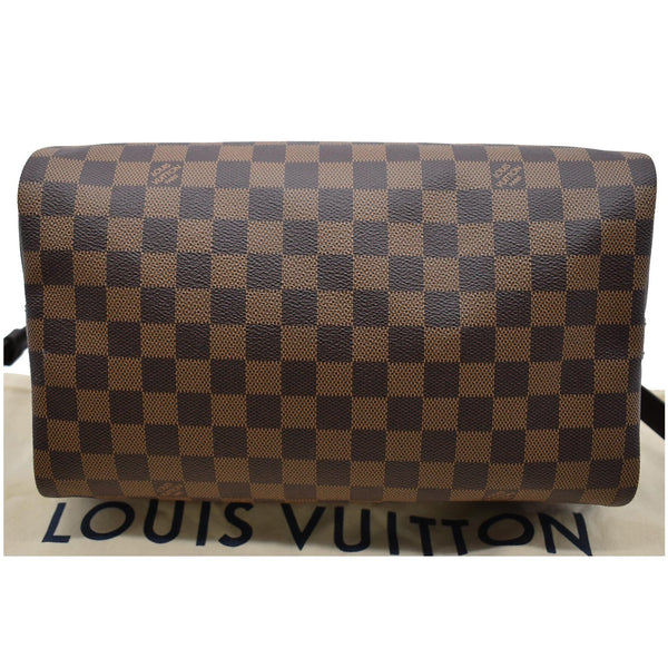 LOUIS VUITTON Speedy 30 Bandouliere Damier Ebene Shoulder Bag Brown