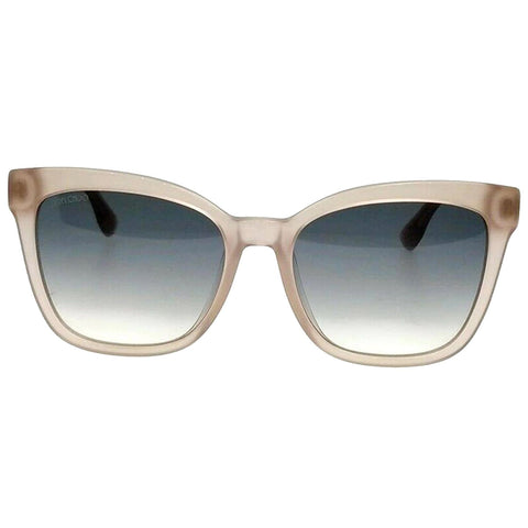 JIMMY CHOO JUNIA/S PR5 55 Women Pink Gold Sunglasses Grey Lens