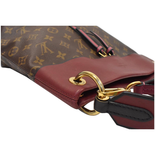 LOUIS VUITTON Tuileries Besace Monogram Canvas Shoulder Bag Rose Bruyere