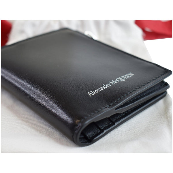 Alexander Mcqueen Logo-Print Men's Black Wallet
