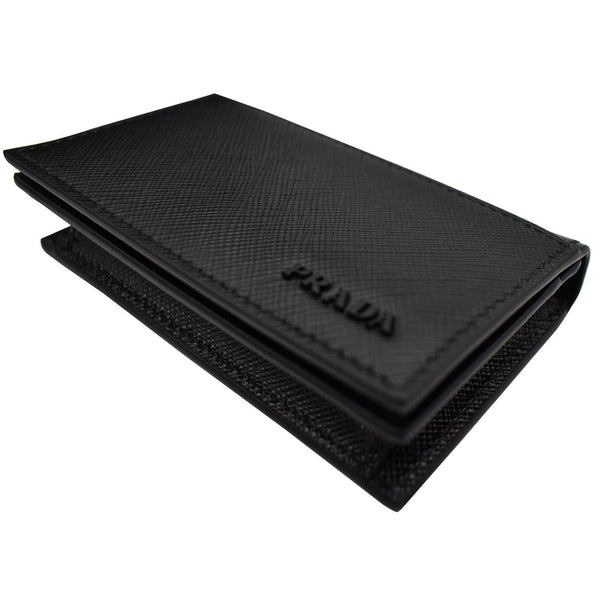 Prada Saffiano Leather Active Card Holder Wallet