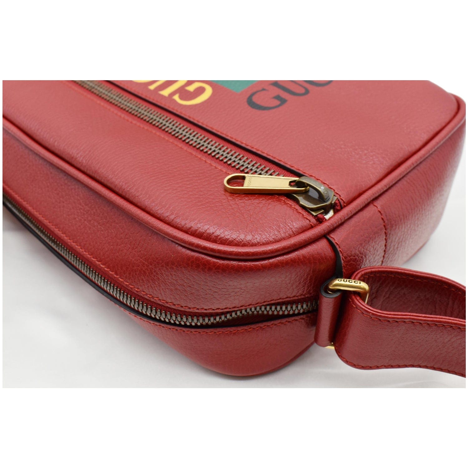 バッグ GUCCI L HANDLE LEATHER SHOULDER BAG Gucci Blondie medium top handle bag in Rosso Ancora red
