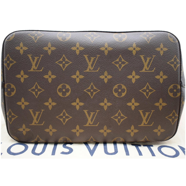 LOUIS VUITTON Neonoe Monogram Canvas Shoulder Bag Coquelicot