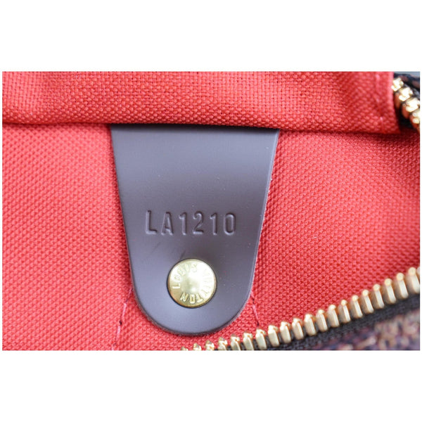 LOUIS VUITTON Speedy 25 Bandoulière Damier Ebene Satchel Bag Brown