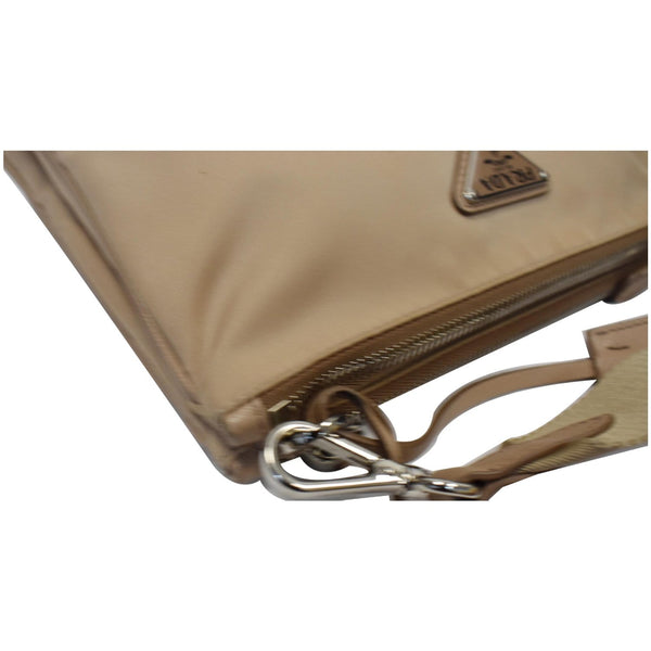 PRADA Re-Edition 2000 Nylon Shoulder Bag Tan