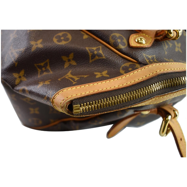 LOUIS VUITTON Tivoli GM Monogram Canvas Shoulder Bag Brown