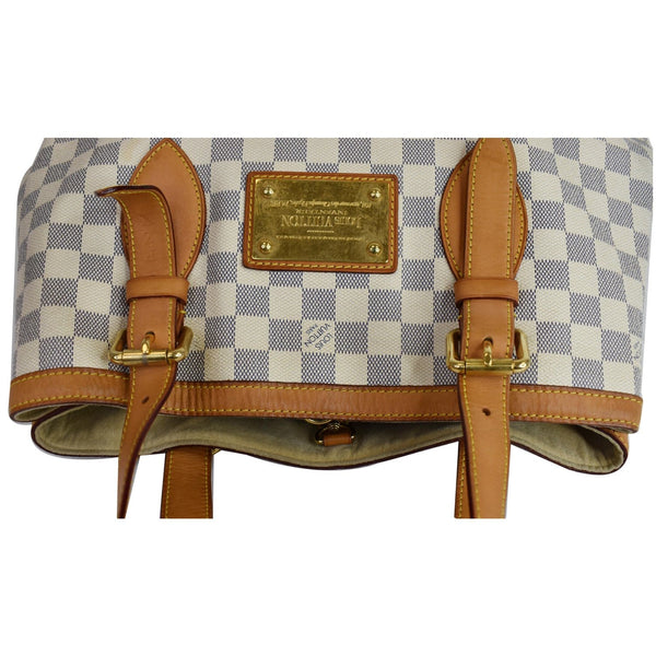 Louis Vuitton Hampstead PM Damier Azur Shoulder Bag - top side preview