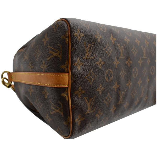 LOUIS VUITTON Speedy 30 Bandouliere Monogram Canvas Shoulder Bag Brown