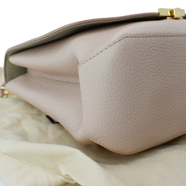 LOUIS VUITTON Volta Taurillon Leather Shoulder Bag Petale