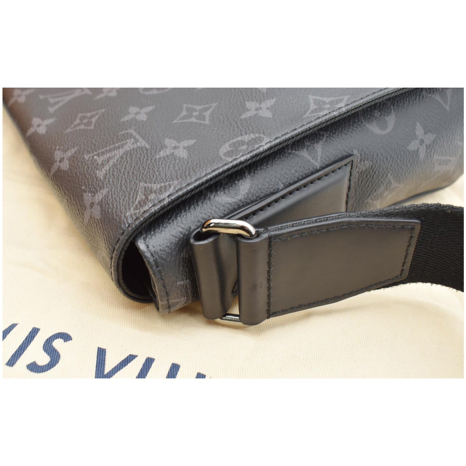 Louis Vuitton Monogram Canvas Eclipse District PM Messenger Bag