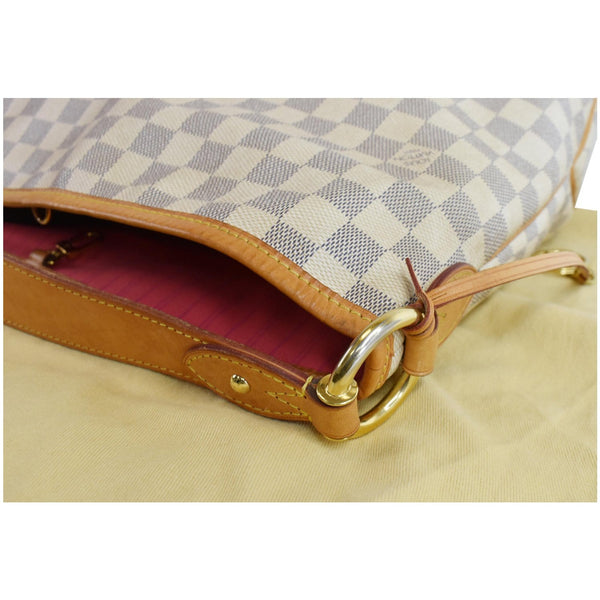 Used Lv Delightful PM Damier Azur Hobo Bag