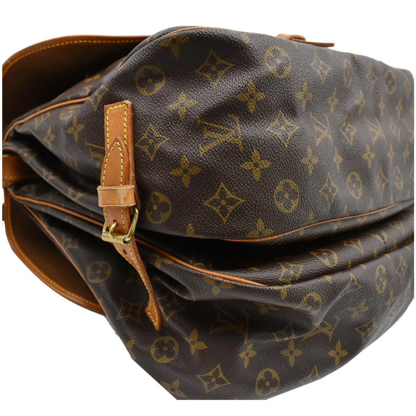 Louis Vuitton Saumur 35 Monogram Canvas Shoulder Strap Bag