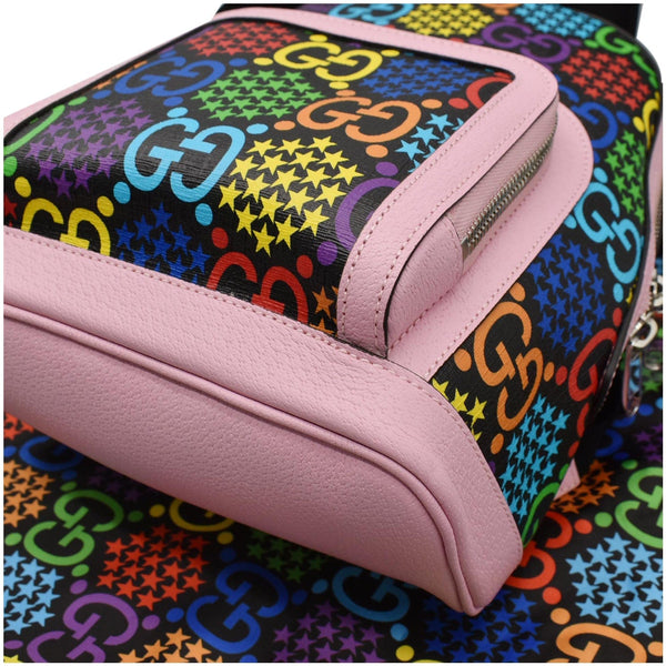 GUCCI Psychedelic GG Supreme Monogram Canvas Backpack Bag Multicolor 601296