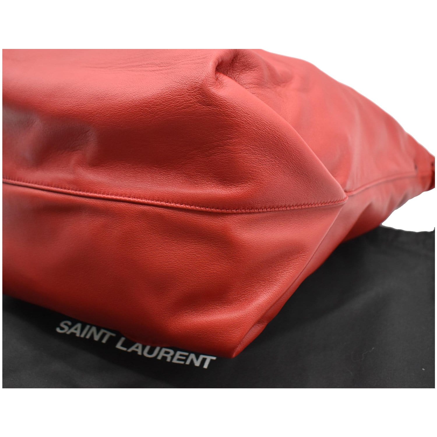 Saint Laurent LouLou Toy Strap Bag in Quilted Y Leather Red Cranberry  Crossbody | eBay