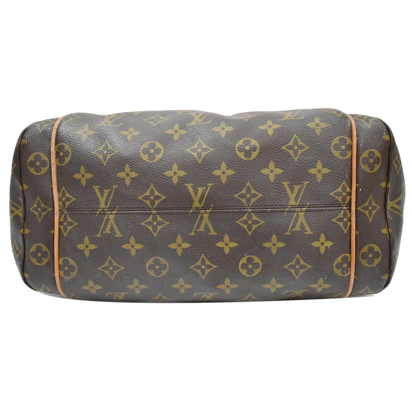 LOUIS VUITTON Totally MM Monogram Canvas Shoulder Bag Brown