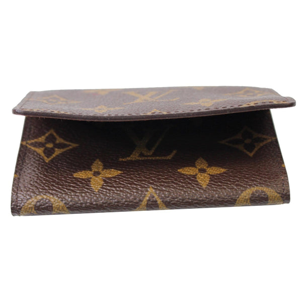 Women lv Monogram Canvas Business Card Holder