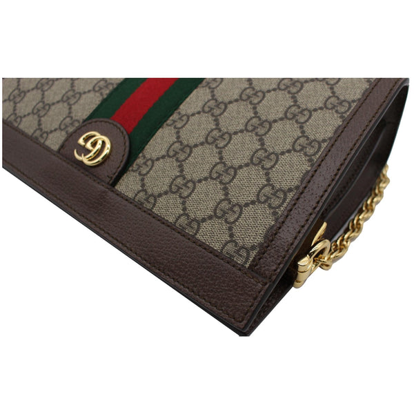 Gucci Ophidia GG Small Supreme Canvas Shoulder Bag Beige 503877