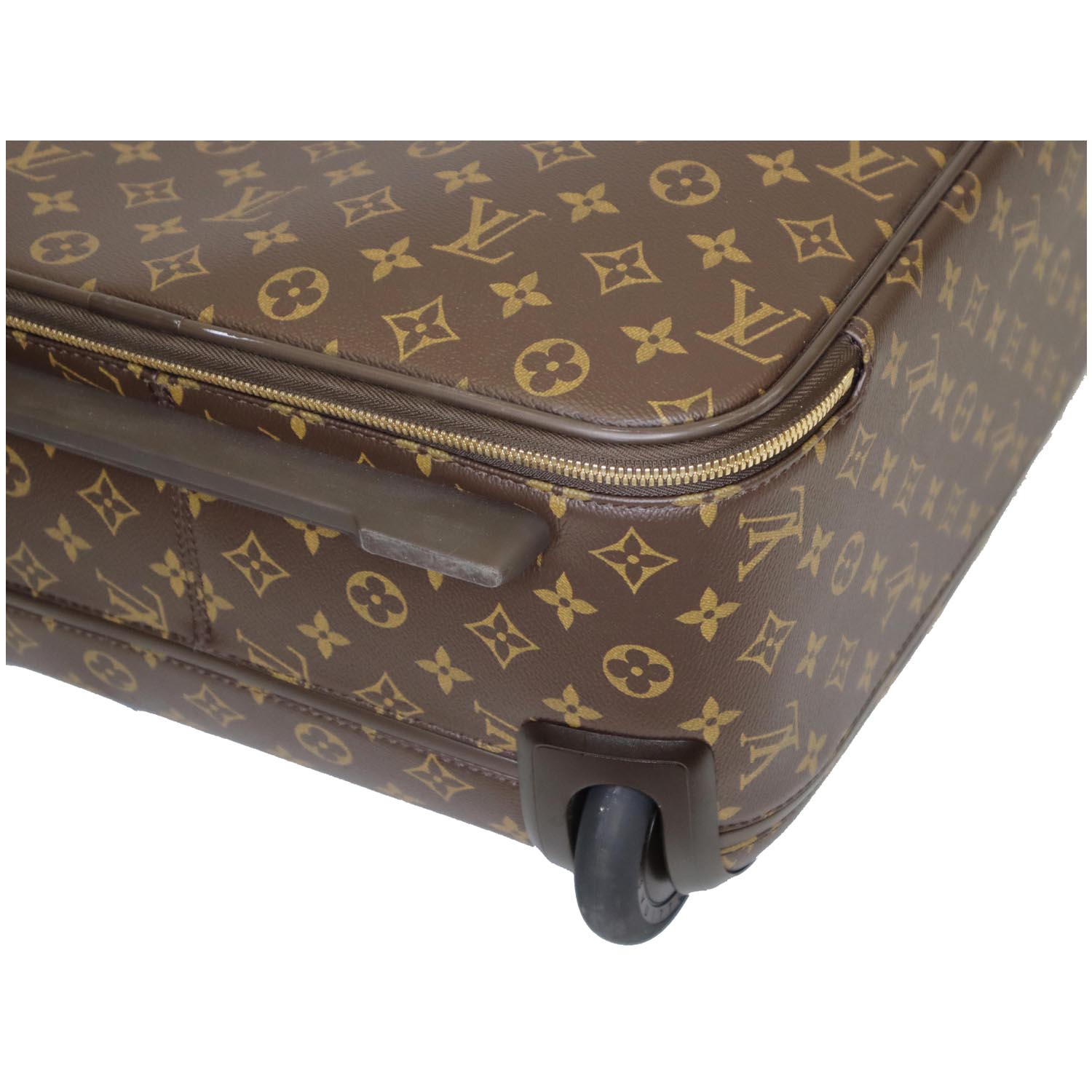 Sold at Auction: A Louis Vuitton Pegase 50 Canvas Cabin/Travel Case. The  chocolate brown canvas material with monogra