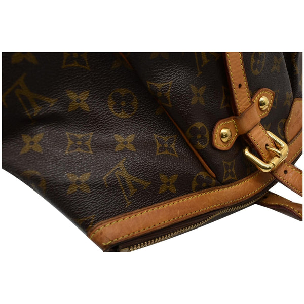 LOUIS VUITTON Tivoli GM Monogram Canvas Shoulder Bag Brown