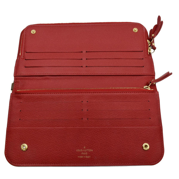 LOUIS VUITTON Insolite Damier Ebene Wallet Brown