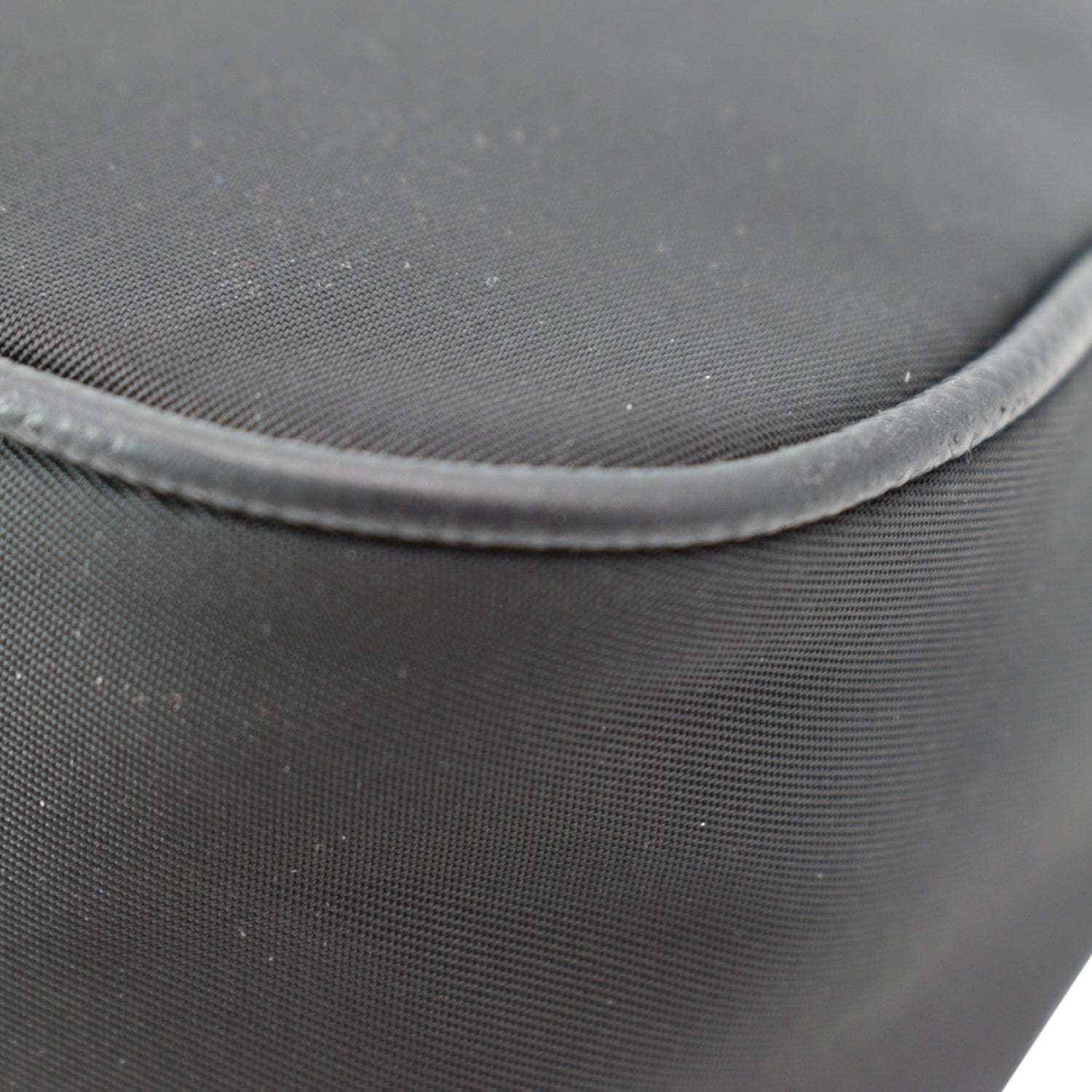 PRADA Nylon Re-Edition 2005 Shoulder Bag Black 1121037