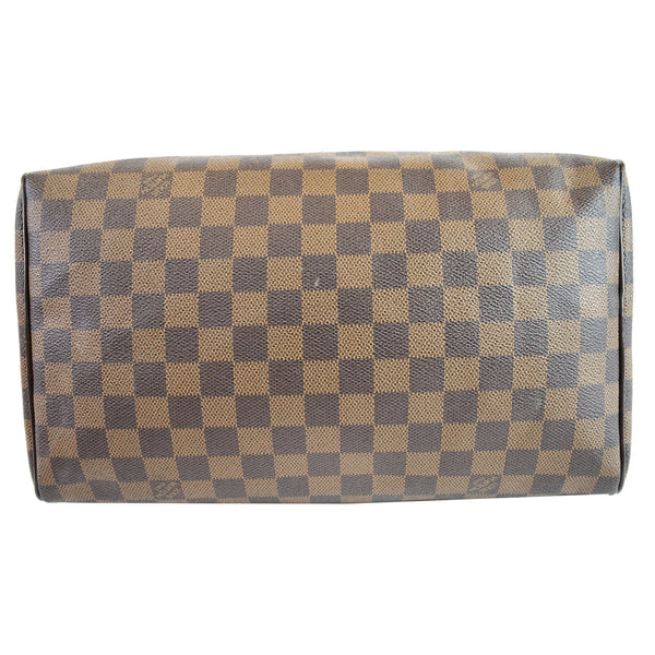 LOUIS VUITTON Speedy 30 Damier Ebene Satchel Handbag Brown