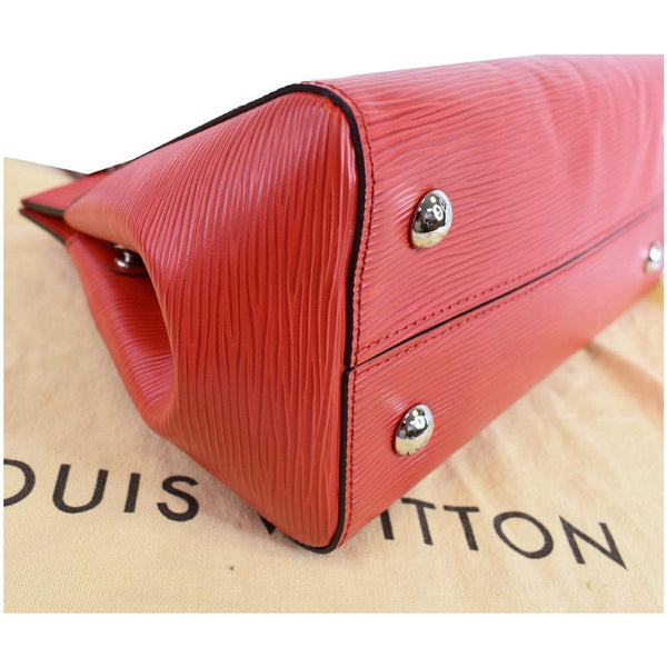 Louis Vuitton Marly BB Epi Leather Shoulder Bag Women - coquelicot color