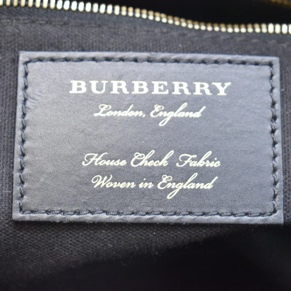 Burberry Banner Medium House Check Tote Bag Tan - DDH