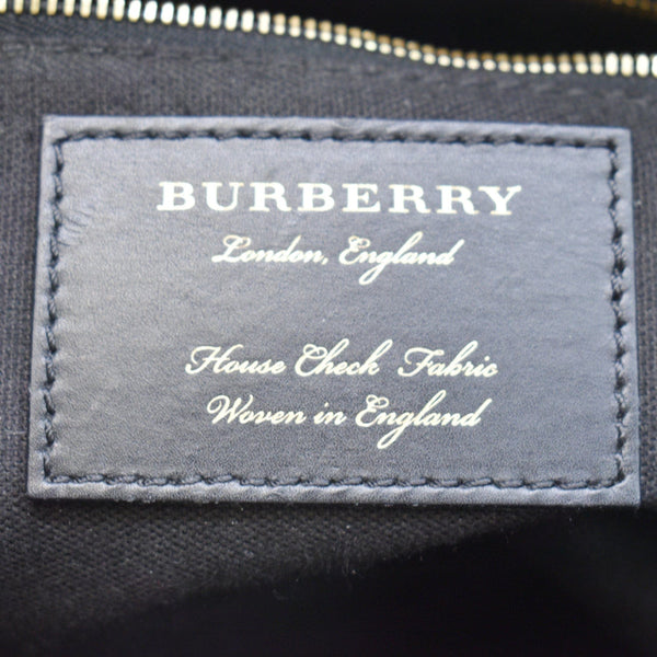 Burberry Banner Medium House Check Tote Bag Tan - DDH