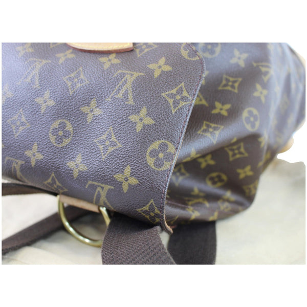 Louis Vuitton Montsouris GM Monogram Canvas Backpack - side view