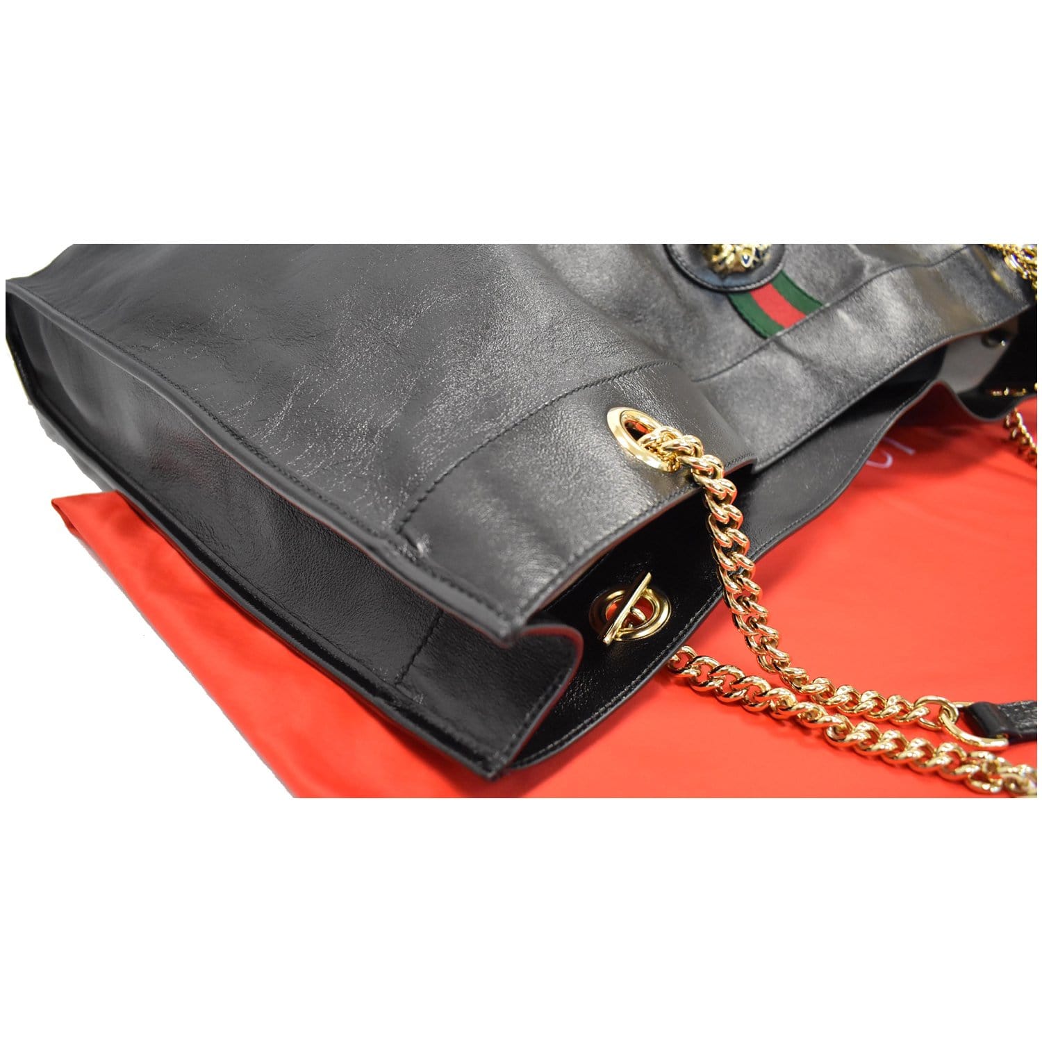 Gucci Large Rajah Tote - Black Totes, Handbags - GUC1390750