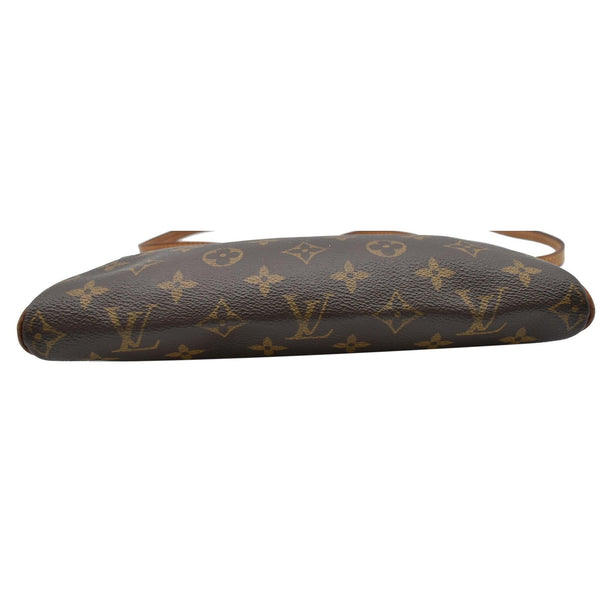 LOUIS VUITTON Pochette Eva Monogram Canvas Crossbody Bag Brown