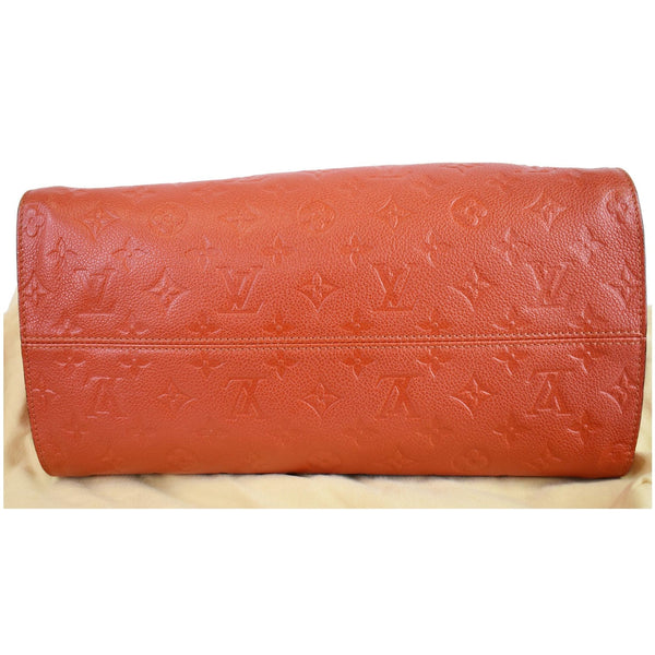 Louis Vuitton Lumineuse PM Monogram Empreinte Bag - flat bottom side