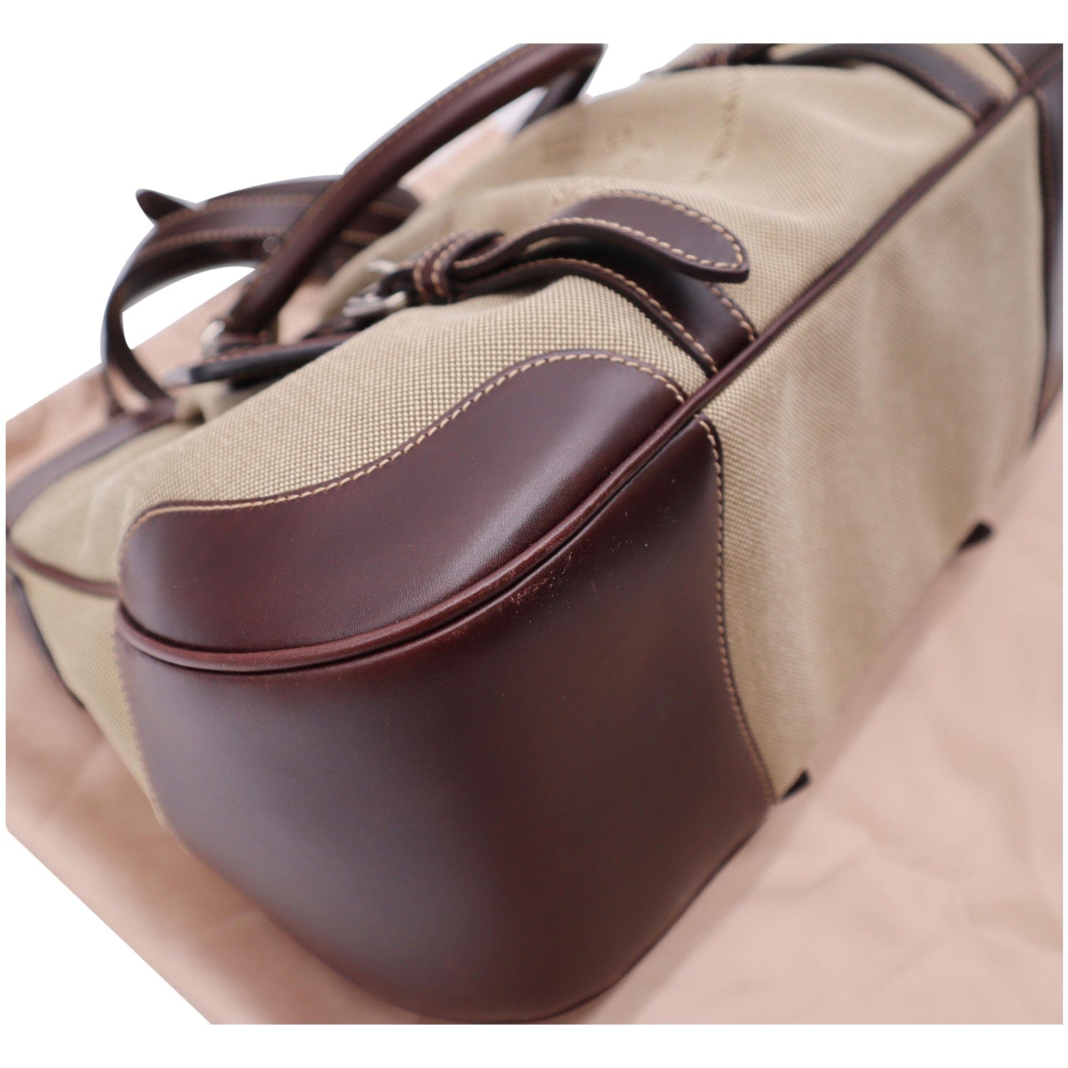 Prada Authenticated Leather Clutch Bag