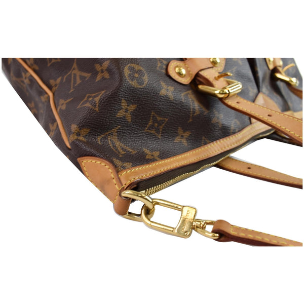 LOUIS VUITTON Palermo GM Monogram Canvas Tote Shoulder Bag Brown