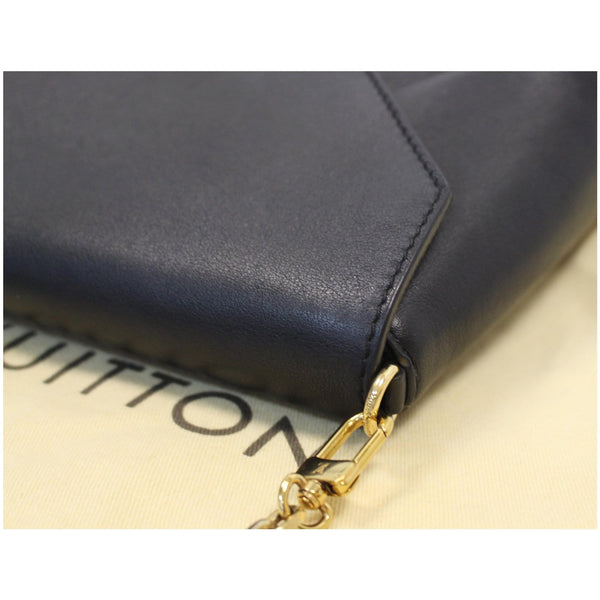 Louis Vuitton Love Note Calfskin Leather Shoulder Bag corner