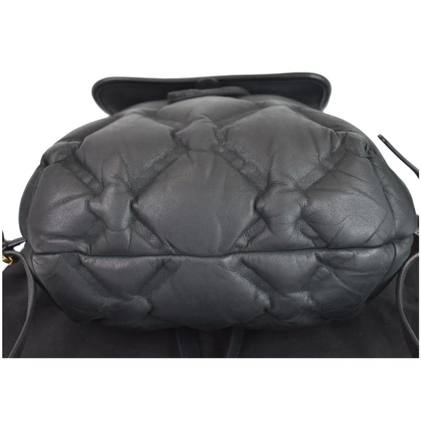 Chanel Chesterfield Quilted Calfskin Shoulder Backpack bottom side