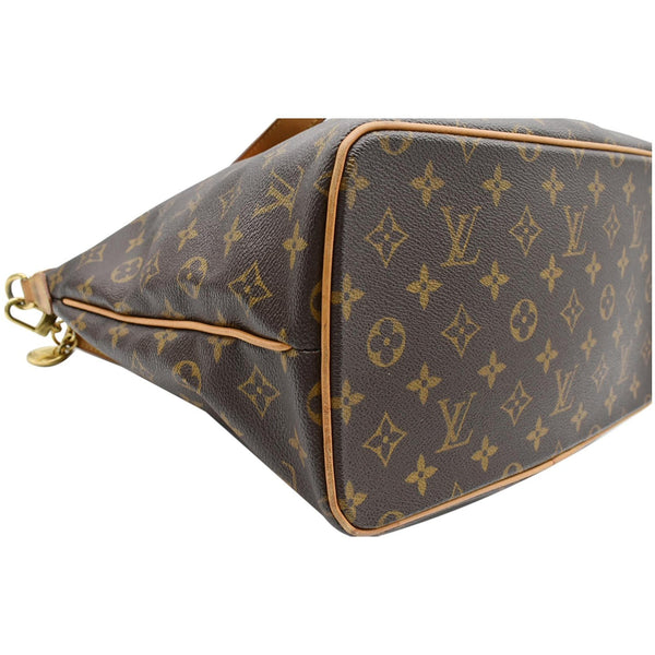 LOUIS VUITTON Palermo PM Monogram Canvas Shoulder Bag Brown