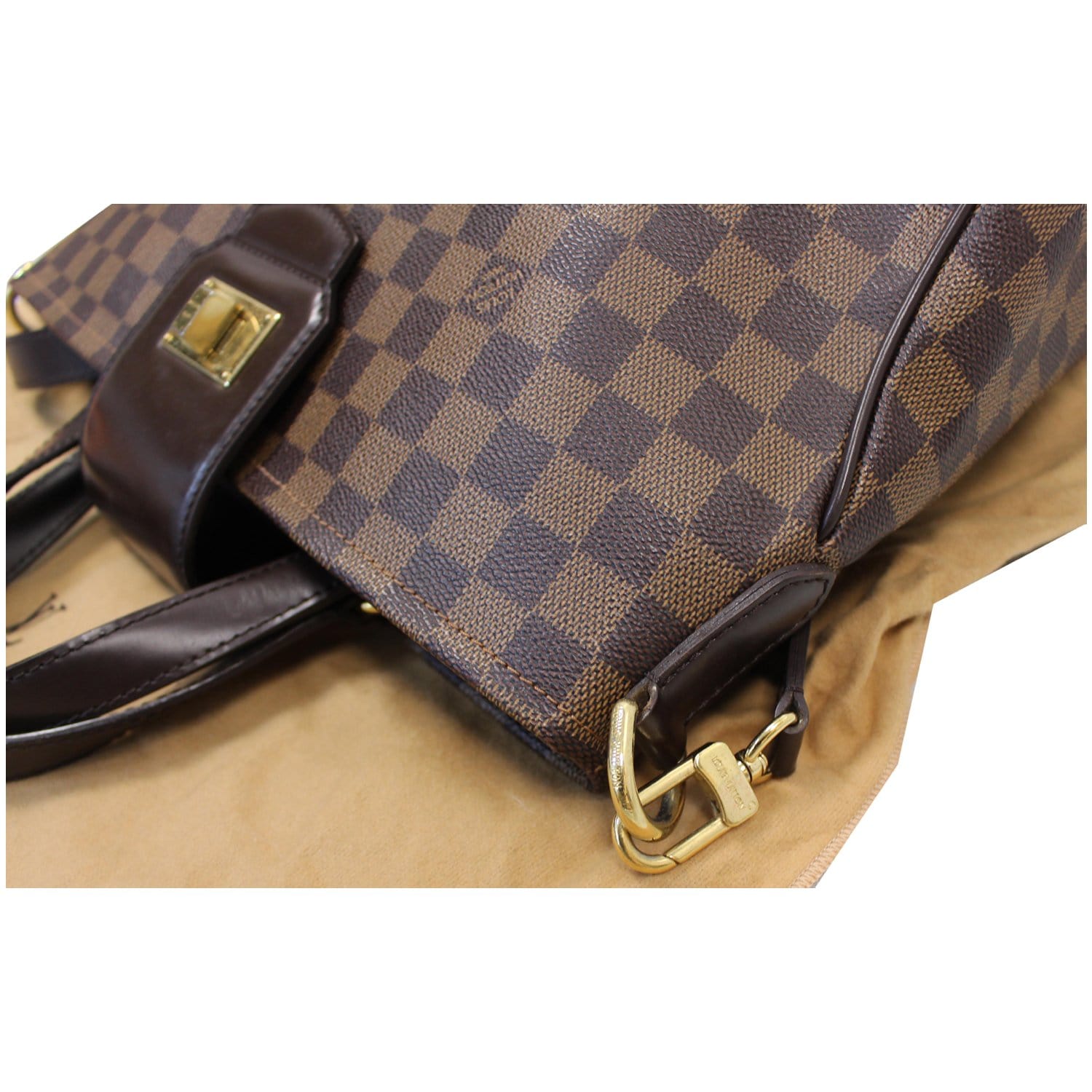 Louis Vuitton Cabas Rosebery Damier Ebene Shoulder Bag