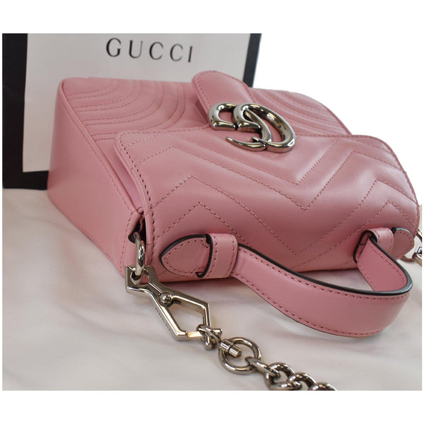 Gucci GG Marmont Mini Top Handle Shoulder handbag