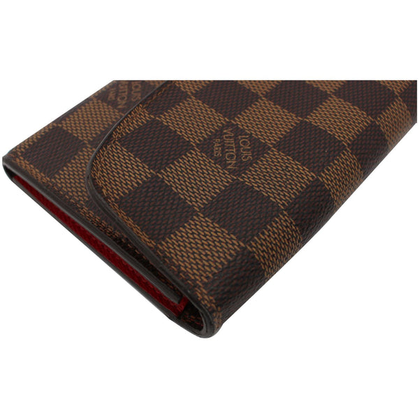 preloved LV Emilie Damier Ebene Wallet Brown - DDH