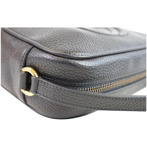 Gucci Soho Disco Small Zipper hand Bag Black