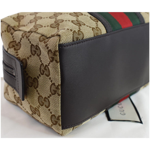 Gucci GG Monogram Web Small Makeup handbag