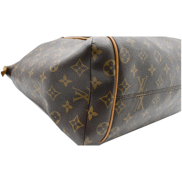 LOUIS VUITTON Totally MM Monogram Canvas Tote Shoulder Bag Brown