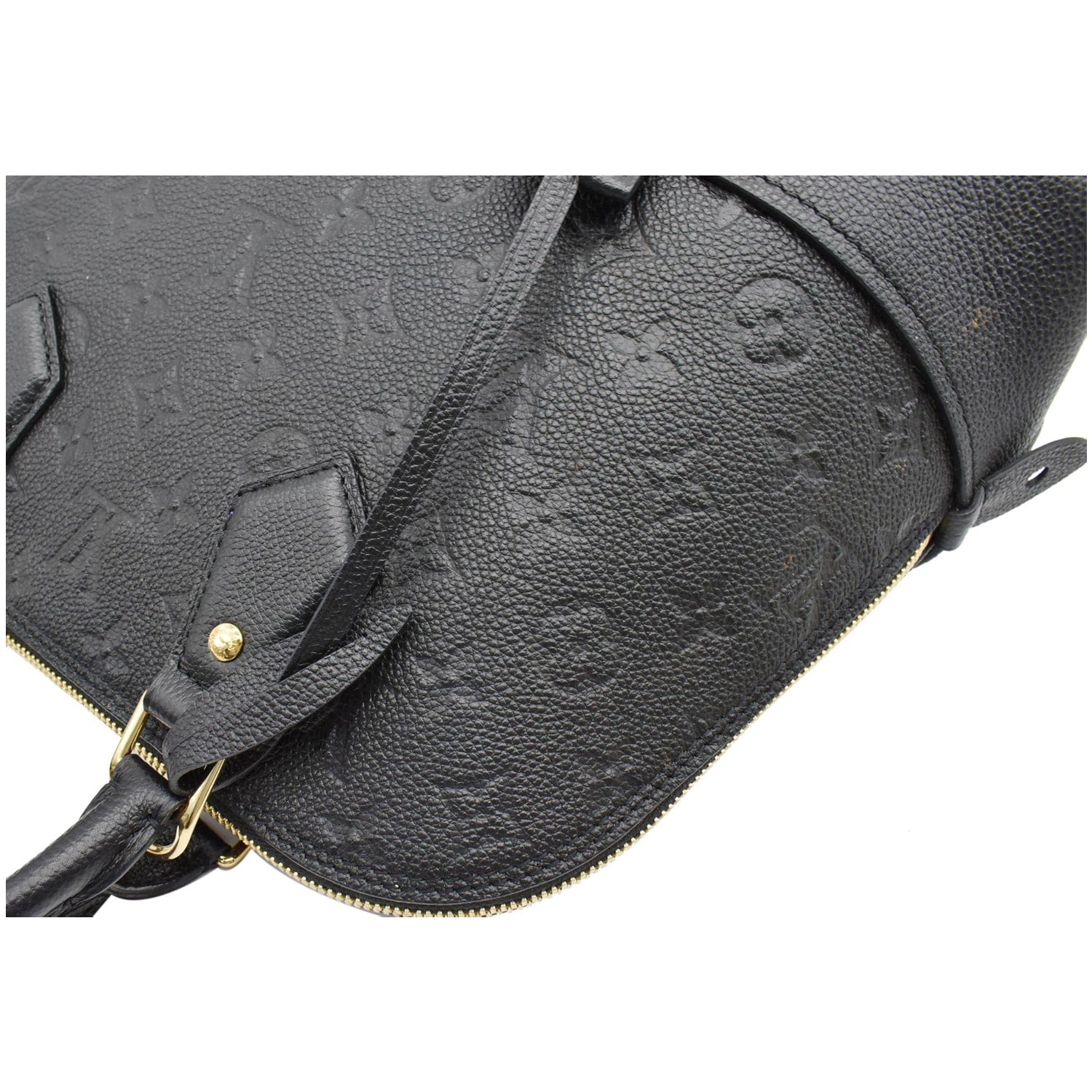 Néo Alma PM bag - Luxury Monogram Empreinte Leather Black